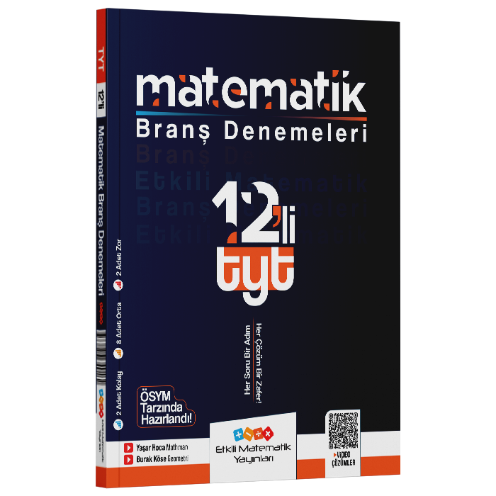 ETK. MATEMATİK TYT DENEME 12 Lİ MATEMATİK - 2025